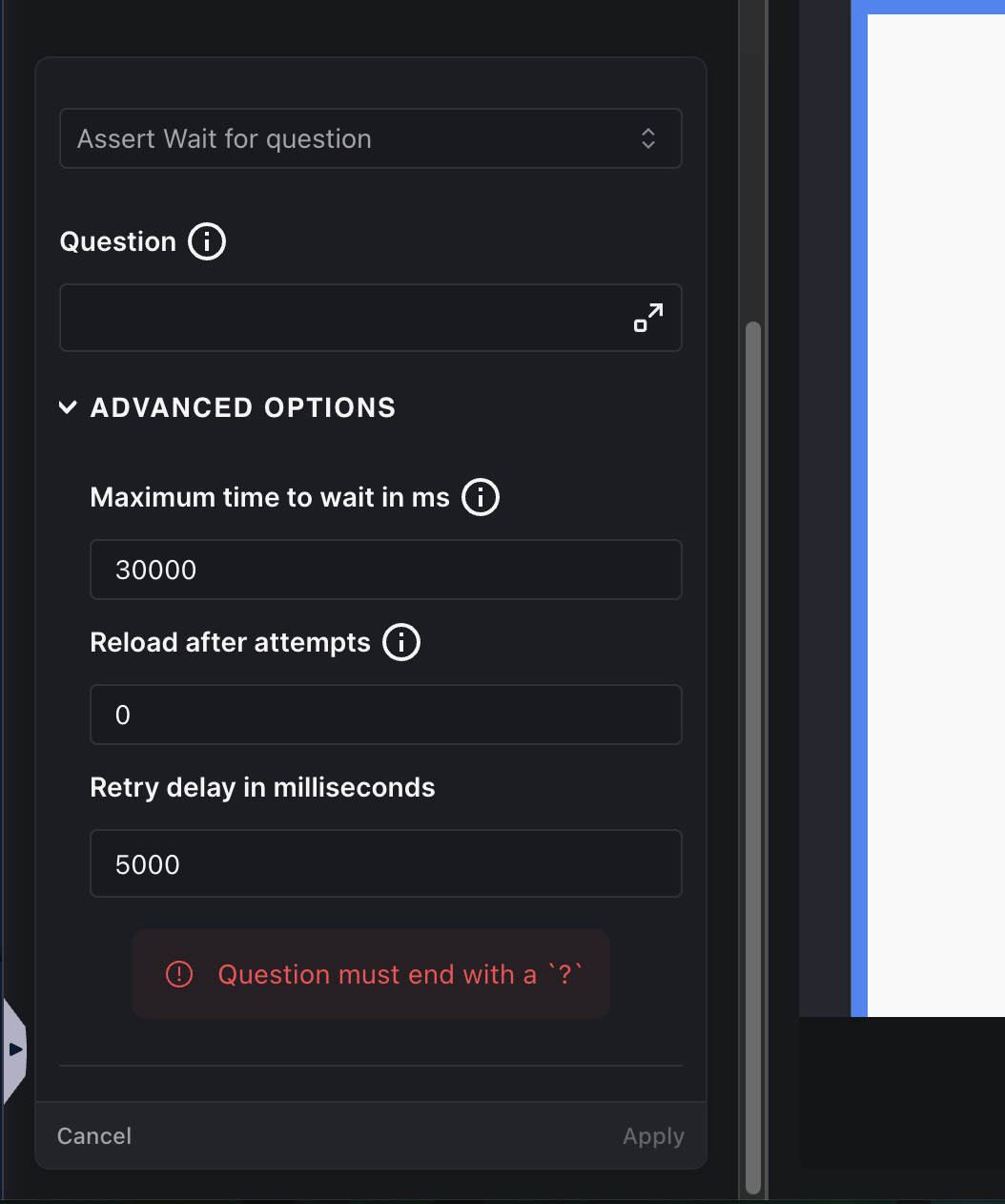 Assert Script Success